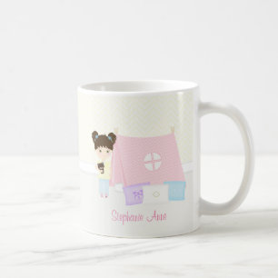 Taza De Café Fiesta de pijamas Glamping