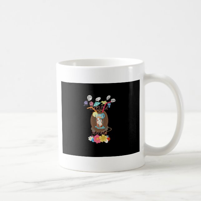 Taza De Café Fiesta de playa de verano de Hakuna Matata (Derecha)