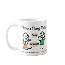 Fiesta de Prorogue Pierogi de RoseWrites Mug