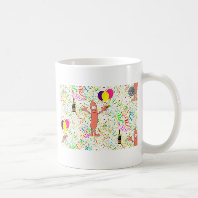 Taza De Café fiesta de salchicha (Derecha)