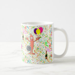 Taza De Café fiesta de salchicha