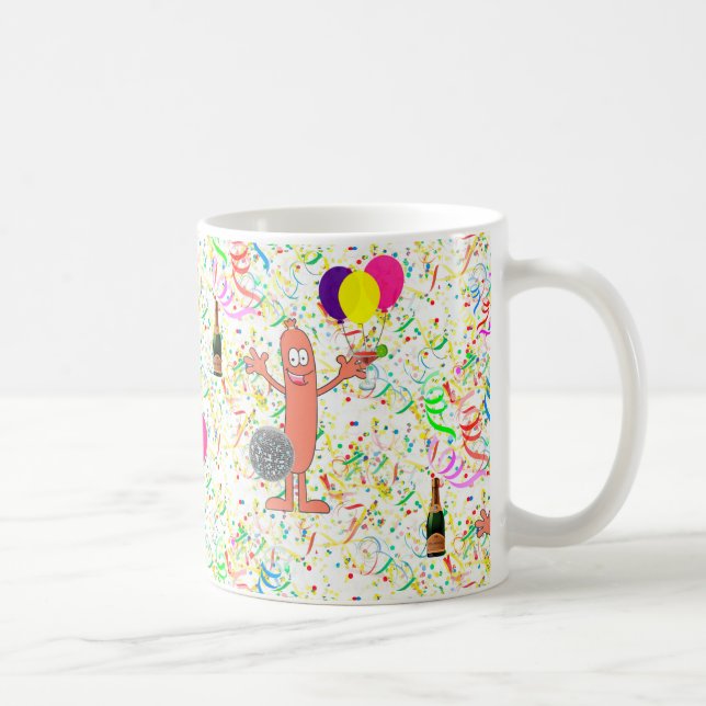 Taza De Café fiesta de salchicha (Derecha)