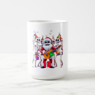 Taza De Café **Fiesta de Santa Esqueleto – Divertido Esqueleto 
