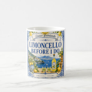 Taza De Café Fiesta de soltera con limón italiano personalizado