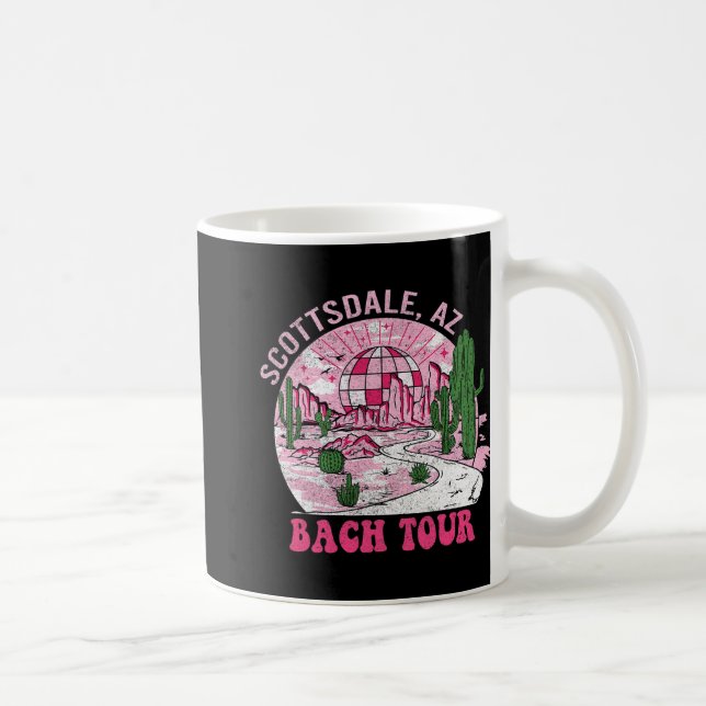 Taza De Café Fiesta de Soltera Desert Disco Scottsdale Occident (Derecha)