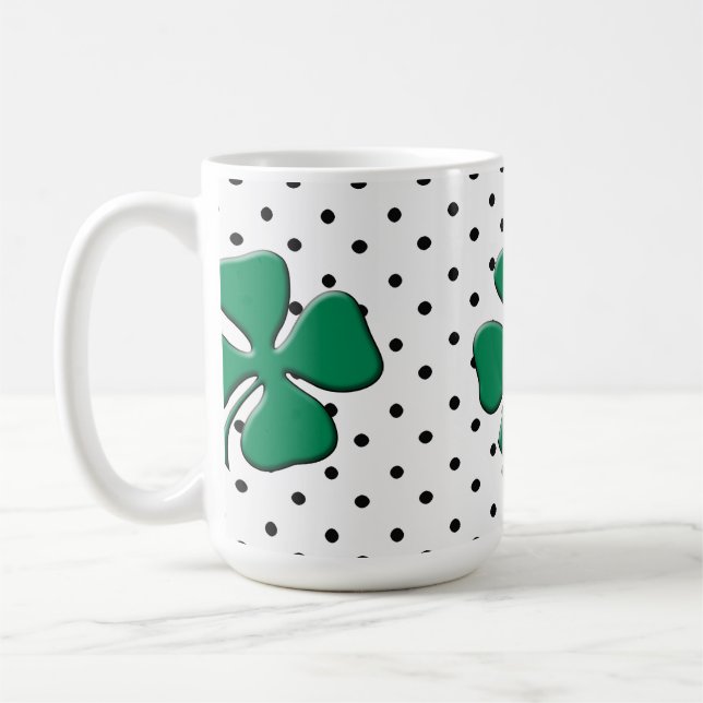 Taza De Café Fiesta del día de St Patrick (Izquierda)