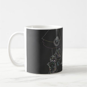 Taza De Café Fiesta del té de Alicia en el País de las Maravill