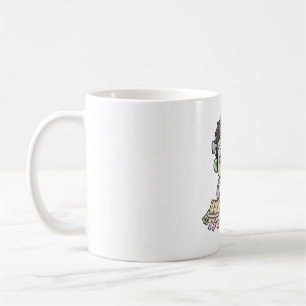 Taza De Café Fiesta del té del monstruo de Frankenstein Arte de