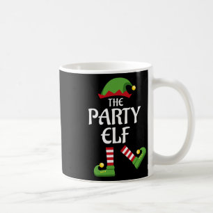 Taza De Café Fiesta Elf Navidades de grupo de coincidencia de f