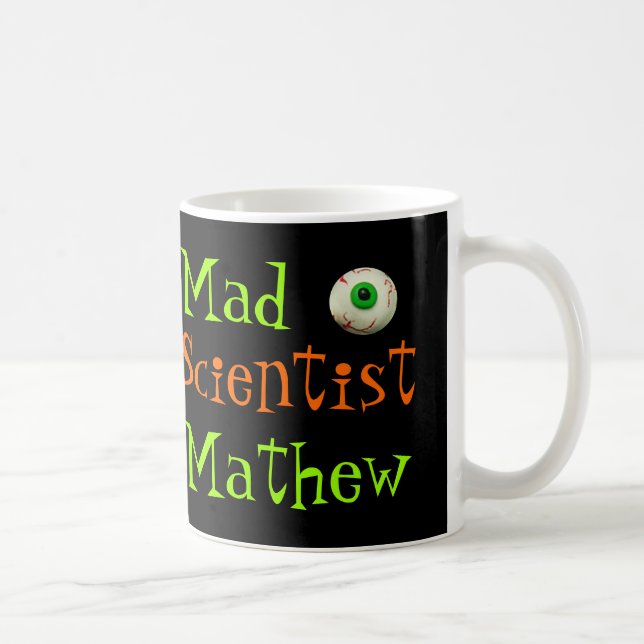 Taza De Café Fiesta enojado del científico (Derecha)