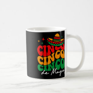Taza De Café Fiesta Mexicana Groovy Cinco De Mayo 5 De Mayo