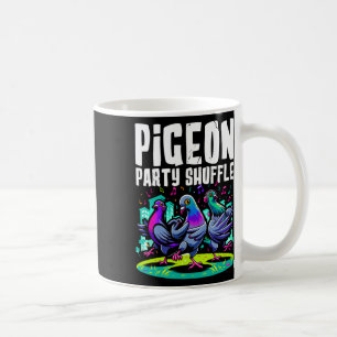 Taza De Café Fiesta pichón Shuffle Dance se muda divertido bail