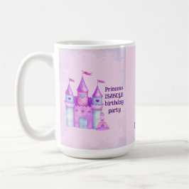 Taza De Café Fiesta Princesa del Castillo de cuento de hadas má