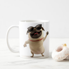 Taza De Café Fiesta Pug Mug
