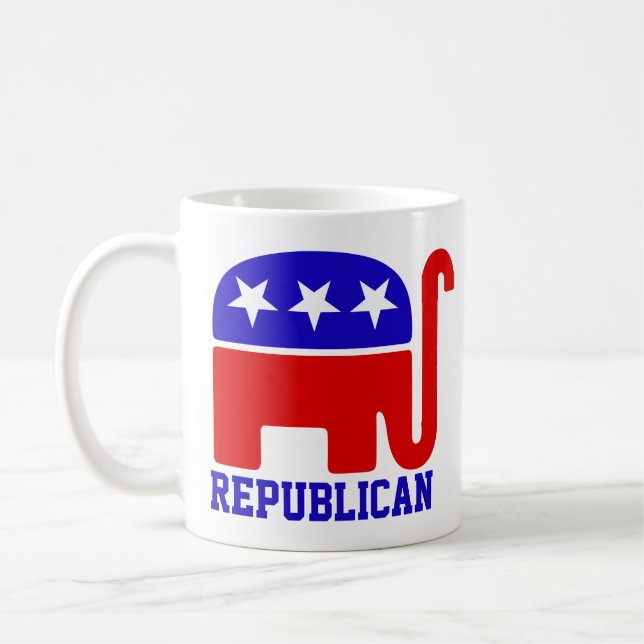 Taza De Café Fiesta republicano Pinocchio Mug (Izquierda)