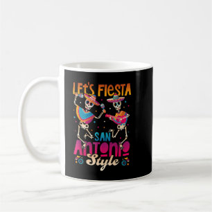 Taza De Café Fiesta San Antonio Cinco De Mayo
