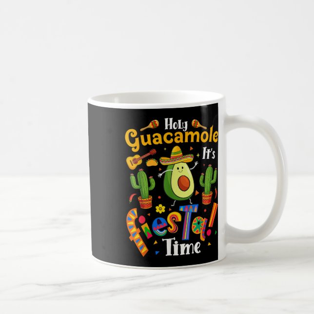 Taza De Café Fiesta Time Tacos Fiesta mexicano deja Fiesta Cinc (Derecha)