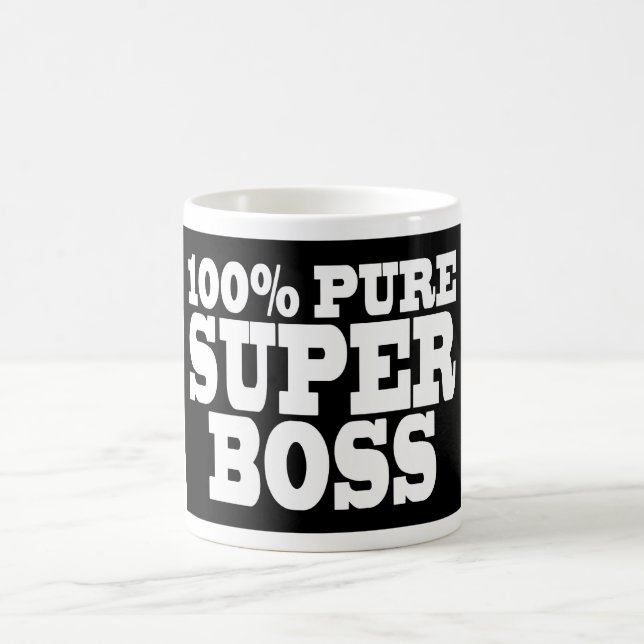 Taza De Café Fiestas de cumpleaños de los jefes: El 100% Boss (Centro)