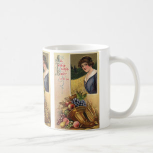 Taza De Café Fiestas tradicionales, Día de Acción de Gracias, C