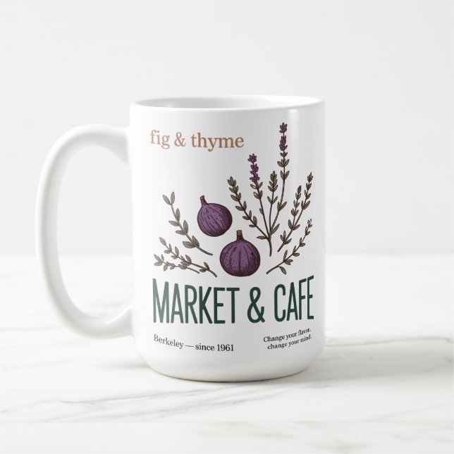 Taza De Café Fig & Thyme (Izquierda)