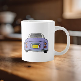 Taza De Café Figaración Nombre Coche Lilac Figaro