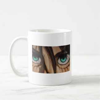 Taza De Café Fight for Freedom | Eren-Inspired Quote Design