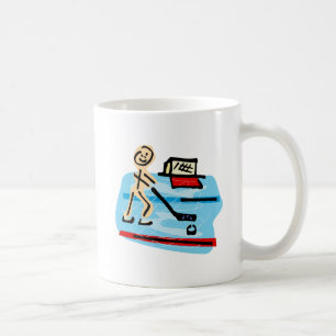 Taza De Café figura jugador del palillo