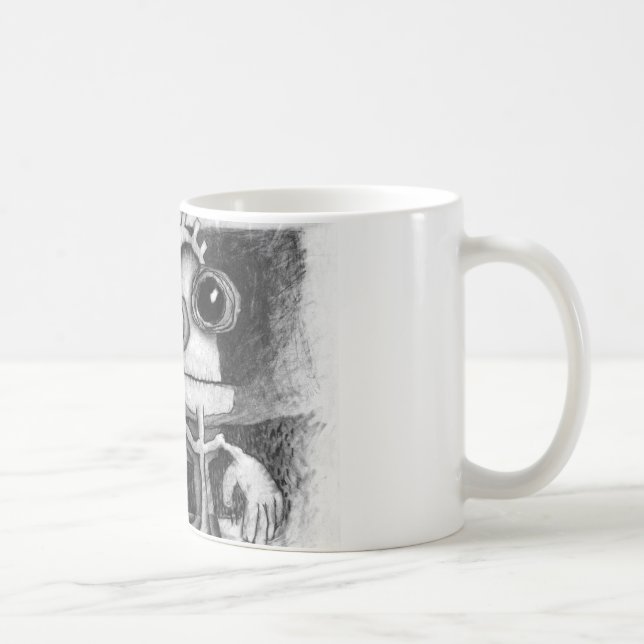 Taza De Café figura + marioneta (Derecha)