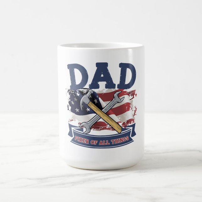 Taza De Café Fijador de papá de todo (Centro)