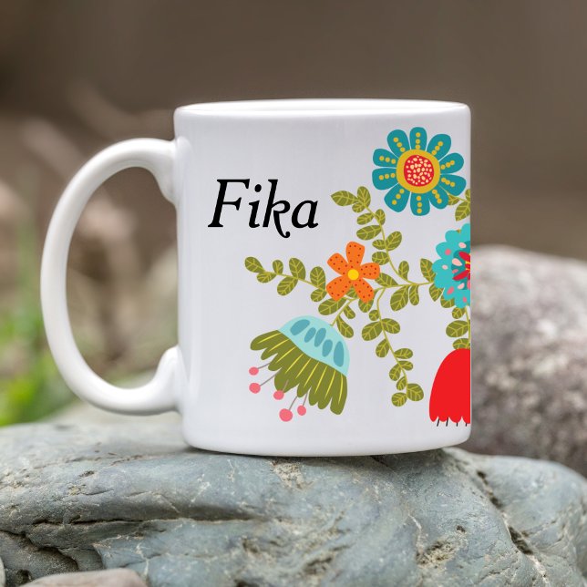 Taza De Café Fika en el jardín (Subido por el creador)