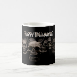 Taza De Café Fila de Calaveras