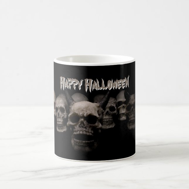 Taza De Café Fila de Calaveras (Centro)