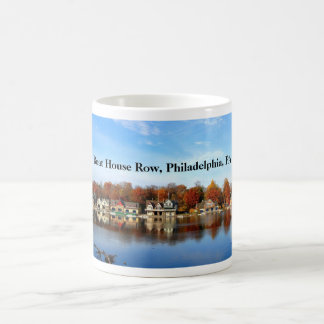 Taza De Café Fila de la casa barco, Philadelphia, PA