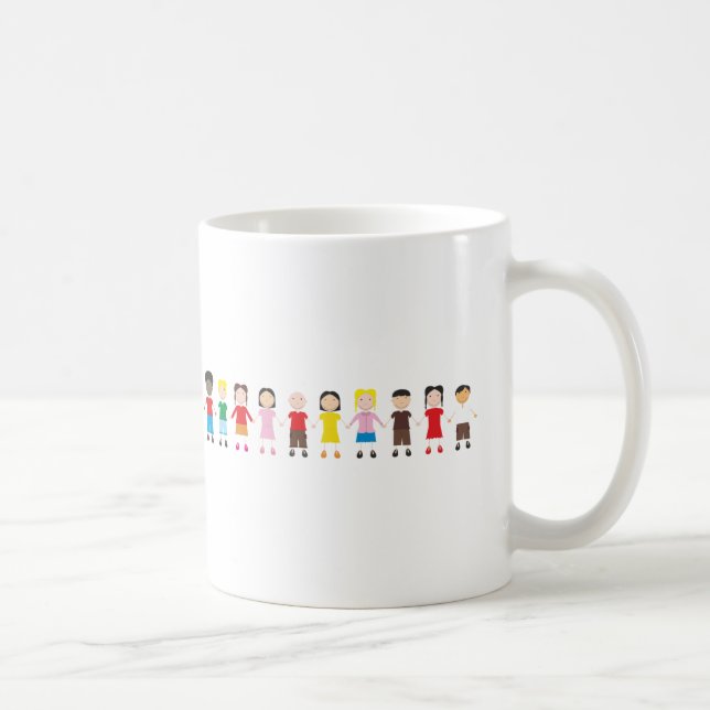 Taza De Café Fila de niños (Derecha)