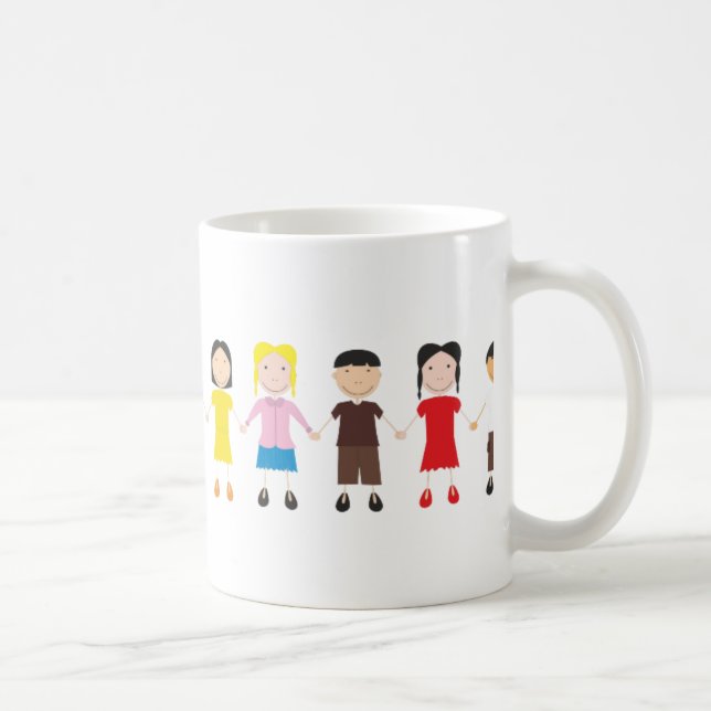 Taza De Café Fila de niños (Derecha)