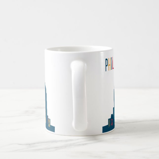 Taza De Café Filadelfia, Pennsylvania Coffee Mug (Mango)