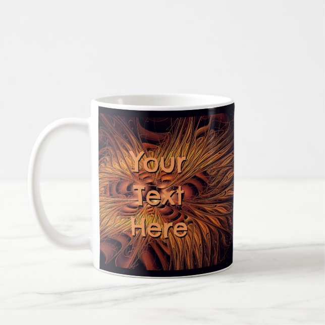 Taza De Café Filamentos Ígneos (Izquierda)