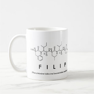 Taza De Café Filip peptide nombre mug