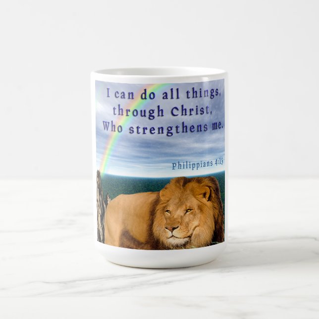 Taza de café Filipenses 4 (Centro)