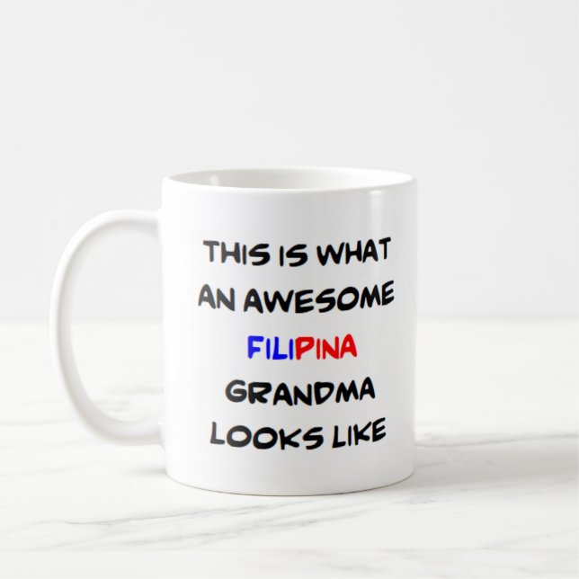 Taza De Café filipina, increíble (Izquierda)