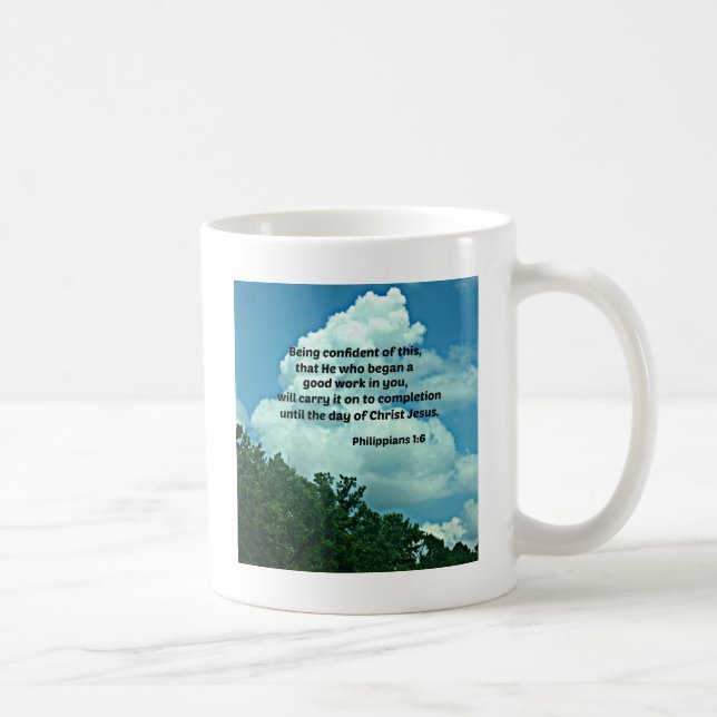 Taza De Café Filipinas 1:6 Confiados en esto, ... (Derecha)