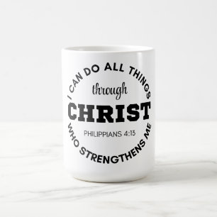 Taza De Café Filipinas 4:13 Puedo hacer todas las cosas Scriptu