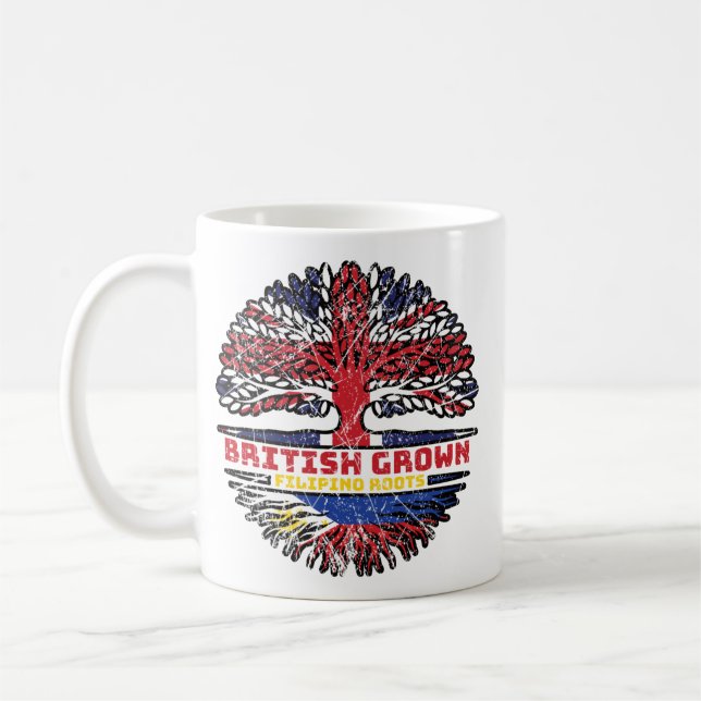 Taza De Café Filipinas Filipinas Reino Unido (Izquierda)