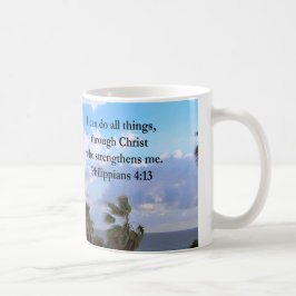 TAZA DE CAFÉ FILIPINOS 4:13 ORACIÓN