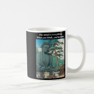 Taza De Café Filosofía Cita Buda Budismo Meditación Positis