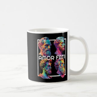 Taza De Café Filosofía del estoicismo moderno Ico estético grie