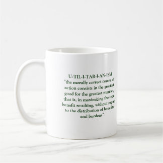 Taza De Café Filosofía utilitaria
