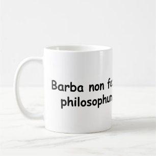 Taza De Café filósofo barba no facit