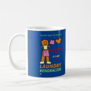 TAZA DE CAFÉ "FIN AL RACISMO"