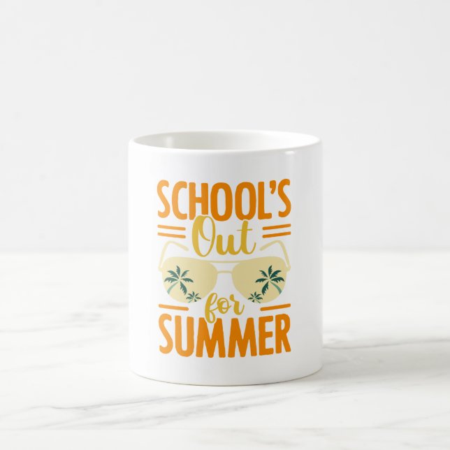 Taza de café Fin de clases para el verano (Centro)